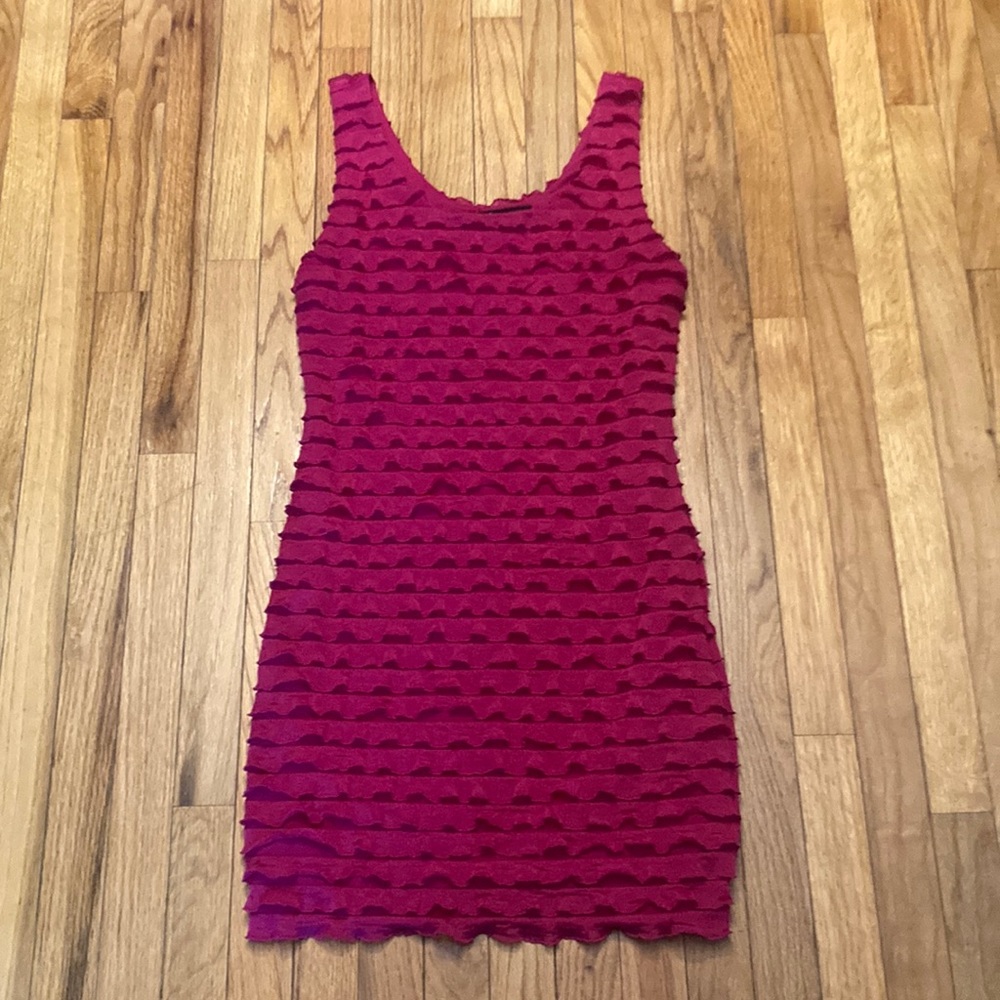 Party dress vibrant pink